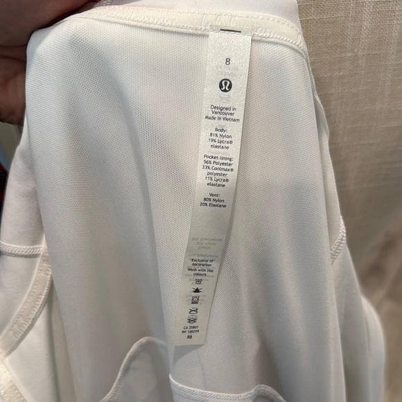 White Athletic Zip-Up Jacket with Hood - Picture 5 of 5